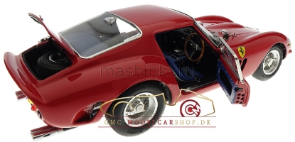 Изображение CMC 1/18 FERRARI 250 GTO 1962 RHD Ch. №3869 red (тираж 2000 шт)