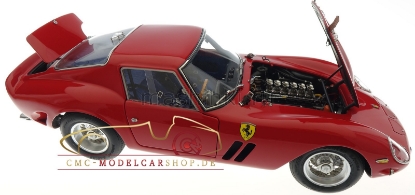 Изображение CMC 1/18 FERRARI 250 GTO 1962 RHD Ch. №3869 red (тираж 2000 шт)