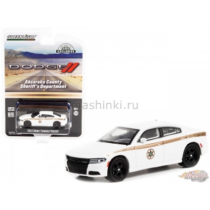 Изображение GREENLIGHT 1/64  DODGE Charger Pursuit Absaroka County Sheriff's Department 2015