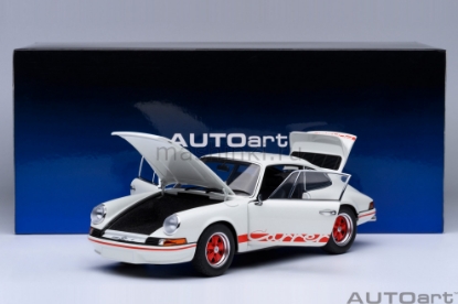 Изображение AUTOART 1/18 PORSCHE 911 Carrera 2.7 RS white/red