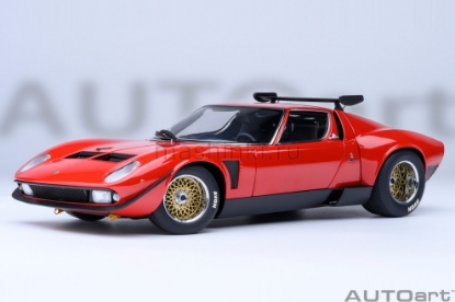 Изображение AUTOART 1/18 LAMBORGHINI Miura JOTA SVR red