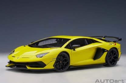 Изображение AUTOART 1/18 LAMBORGHINI Aventador SVJ yellow