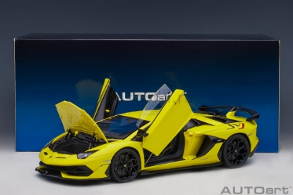Изображение AUTOART 1/18 LAMBORGHINI Aventador SVJ yellow