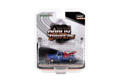 Изображение GREENLIGHT 1/64 CHEVROLET C-30 эвакуатор Standard Oil Company Roadside Service 24H 1969