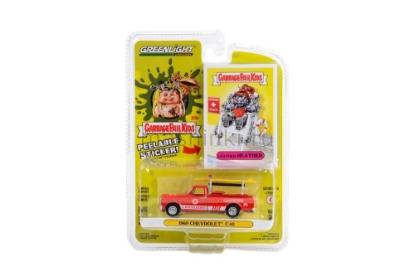 Изображение GREENLIGHT 1/64 CHEVROLET C-10 Lifeguard on Duty-Leather Heather 1968