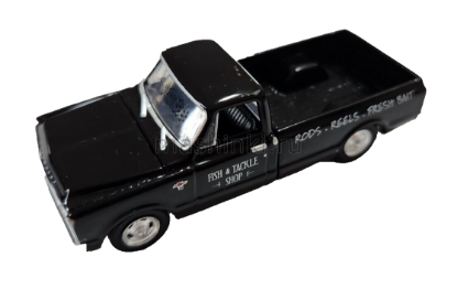 Изображение GREENLIGHT 1/64 CHEVROLET C-10 Shortbed Fish & Tackle Shop 1968