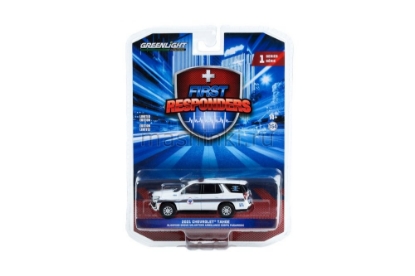 Изображение GREENLIGHT 1/64 CHEVROLET Tahoe Blooming Grove Volunteer Ambulance Corps PaRAMedic-Washingtonville New York 2021