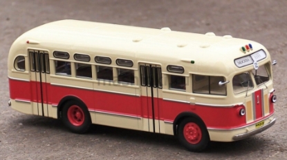 Изображение CLASSICBUS 1/43 Автобус ЗИС-155 красно-бежевый