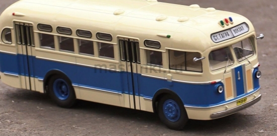Изображение CLASSICBUS 1/43 Автобус ЗИС-155 сине-бежевый