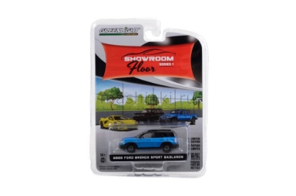 Изображение GREENLIGHT 1/64 FORD Bronco Sport Badlands 2022 velocity blue metallic
