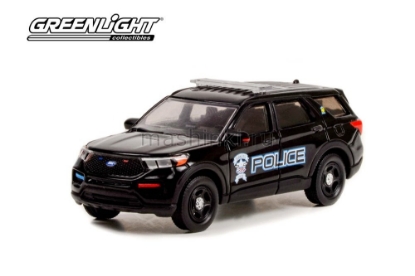 Изображение GREENLIGHT 1/64 FORD Police Interceptor Utility Fishers Police Department Indiana 2022