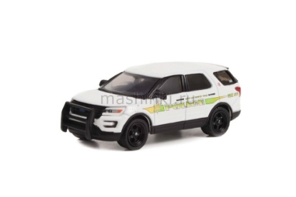 Изображение GREENLIGHT 1/64 FORD Police Interceptor Utility City of North Pole Alaska Police 2017