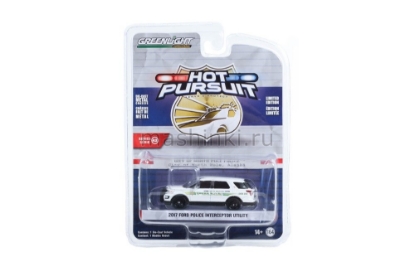 Изображение GREENLIGHT 1/64 FORD Police Interceptor Utility City of North Pole Alaska Police 2017