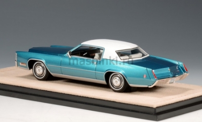 Изображение STAMP 1/43 CADILLAC Eldorado Biarritz 1970 lucerne aqua firemist