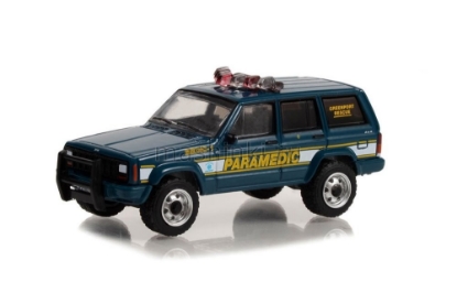 Изображение GREENLIGHT 1/64 JEEP Cherokee Greenport Rescue Squad PaRAMedic-Greenport New York 1998