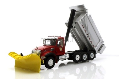 Изображение GREENLIGHT 1/64 MACK Granite самосвал снегоубор. Arlington Heights Illinois Public Works 2019