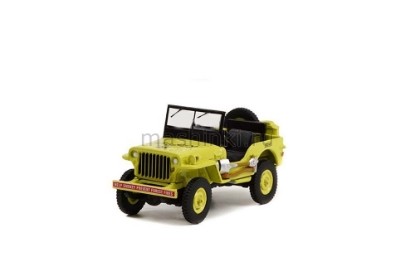 Изображение GREENLIGHT 1/64 JEEP Willys MB Help Smokey Prevent Forest Fires 1942
