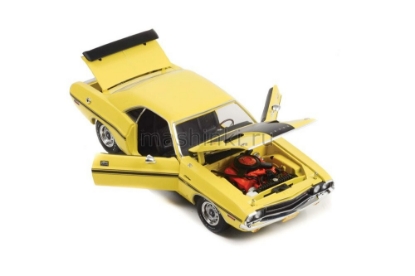 Изображение GREENLIGHT 1/18 DODGE Challenger R/T 1970 (т/с Морская полиция: Спецотдел) yellow