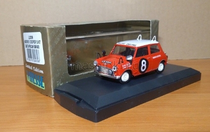 Изображение VITESSE 1/43 MORRIS COOPER S №8 East African Safari Rally 1967 R.AALTONEN - H.LIDDON (раритет)