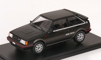Изображение WHITEBOX 1/24 MAZDA 323 4WD Turbo 1989 black/dark grey