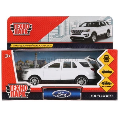 Изображение ТЕХНОПАРК FORD Explorer 12 см белый