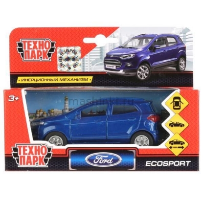 Изображение ТЕХНОПАРК FORD Ecosport 12 см синий