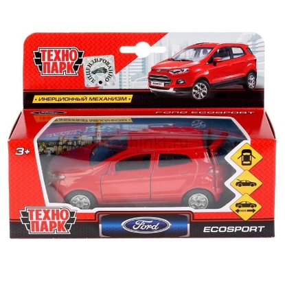Изображение ТЕХНОПАРК FORD Ecosport 12 см красный