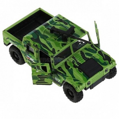 Изображение ТЕХНОПАРК HUMVEE пикап ВС РФ 12 см камуфляж