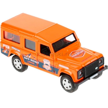 Изображение ТЕХНОПАРК LAND ROVER Defender Спорт 12 см (свет, звук) оранжевый