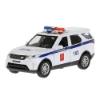 Изображение ТЕХНОПАРК LAND ROVER Discovery Полиция 12 см белый