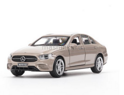 Изображение ТЕХНОПАРК MERCEDES-BENZ E-class AMG 12 см золотистый