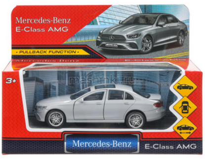 Изображение ТЕХНОПАРК MERCEDES-BENZ E-class AMG 12 см серебряный