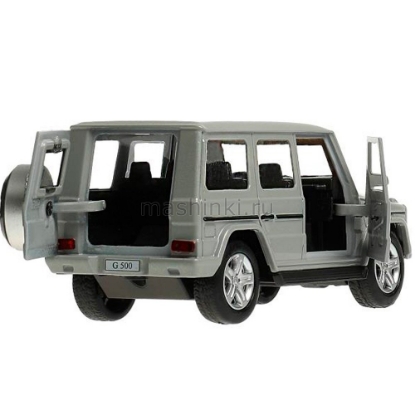 Изображение ТЕХНОПАРК MERCEDES-BENZ G-Class 12 см темно-серый