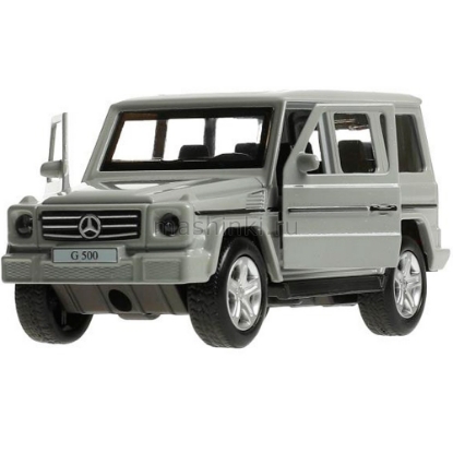 Изображение ТЕХНОПАРК MERCEDES-BENZ G-Class 12 см темно-серый