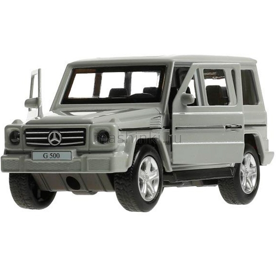 Изображение ТЕХНОПАРК MERCEDES-BENZ G-Class 12 см темно-серый