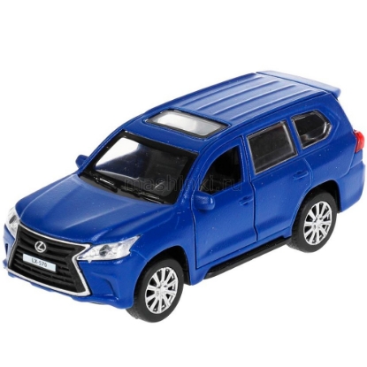 Изображение ТЕХНОПАРК LEXUS LX-570 12 см синий