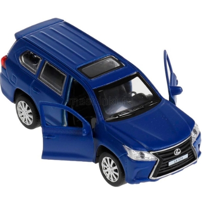 Изображение ТЕХНОПАРК LEXUS LX-570 12 см синий