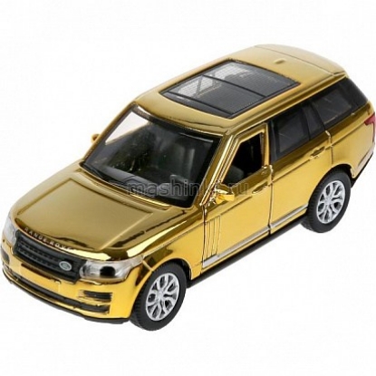 Изображение ТЕХНОПАРК LAND ROVER Range Rover Vogue 12 см хром золотой