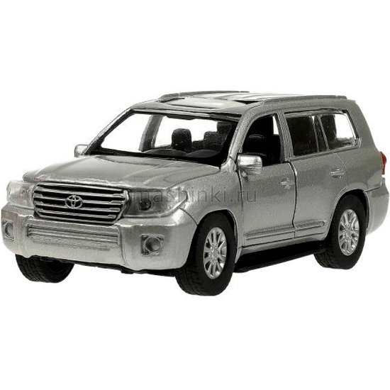 Изображение ТЕХНОПАРК TOYOTA LAND Cruiser 12 см серебристый
