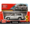 Изображение ТЕХНОПАРК TOYOTA LAND Cruiser 12 см серебристый