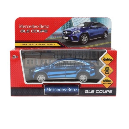 Изображение ТЕХНОПАРК MERCEDES-BENZ GLE Coupe 12 см синий ХРОМ