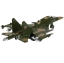 Изображение ТЕХНОПАРК Истребитель 19,5 см (свет, звук) металл. хаки