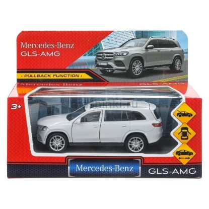 Изображение ТЕХНОПАРК MERCEDES-BENZ GLS AMG 12 см серый