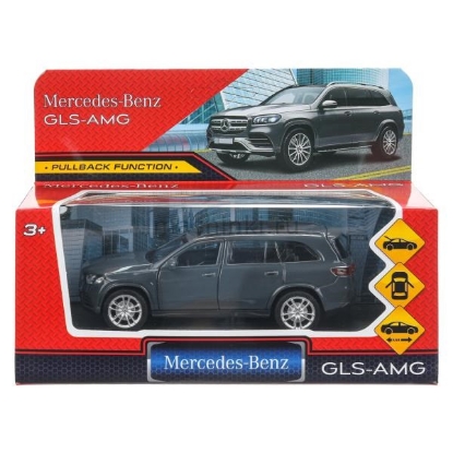 Изображение ТЕХНОПАРК MERCEDES-BENZ GLS AMG 12 см серый