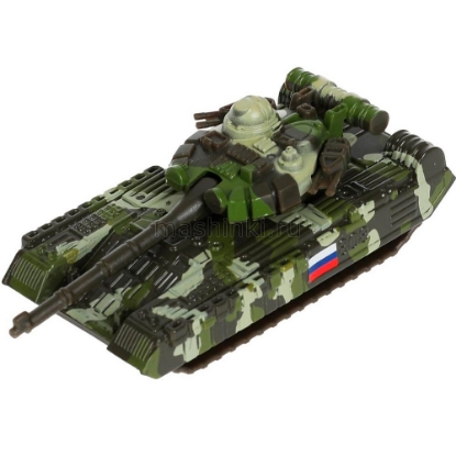 Изображение ТЕХНОПАРК Военная техника металл. 7,5 см (БТР, Т-90)