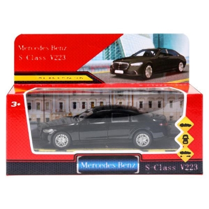 Изображение ТЕХНОПАРК MERCEDES-BENZ S-Class (V223) 12 см черный