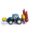 Изображение SIKU 1/87 Трактор New Holland + опрыскиватель Kverneland металл. синий