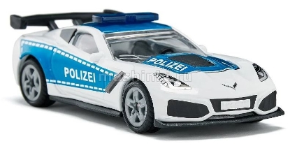 Изображение SIKU CHEVROLET Corvette ZR7 Полиция бело-синий