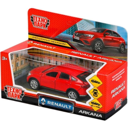 Изображение ТЕХНОПАРК RENAULT Arkana 12 см красный