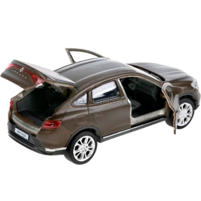 Изображение ТЕХНОПАРК RENAULT Arkana 12 см (свет, звук) матовый коричневый